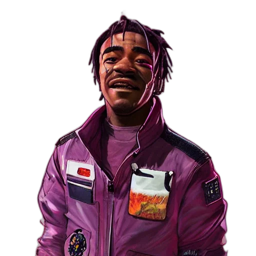 jacket, face, creature, animal transparent PNG cut-out
