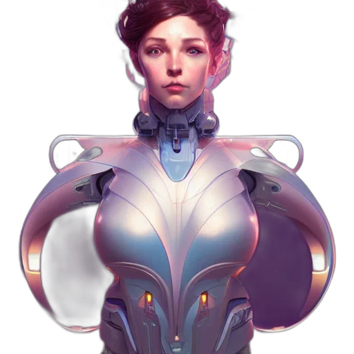 robot, face, mask, dress transparent PNG cut-out