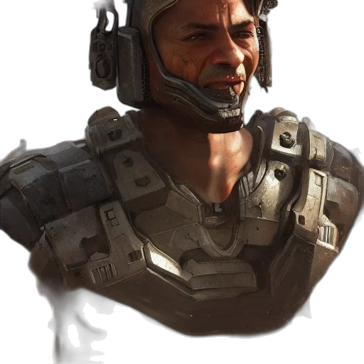 face, robot, mask, staff transparent PNG cut-out