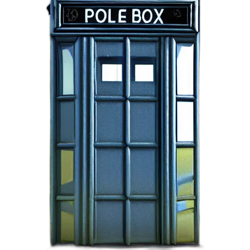 robot, outer space, police, box transparent PNG cut-out
