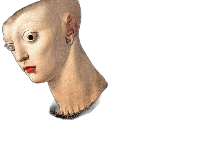 face, mask, jewelry, hair transparent PNG cut-out