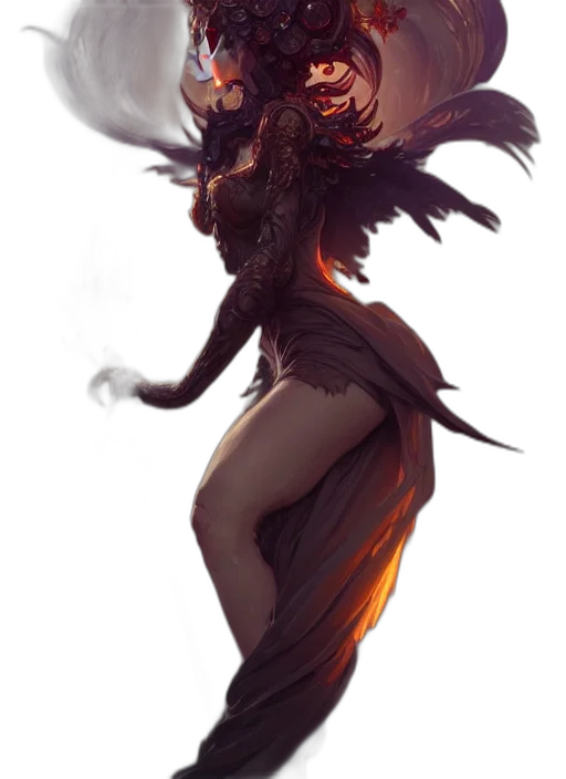 creature, dragon, dress, mask transparent PNG cut-out