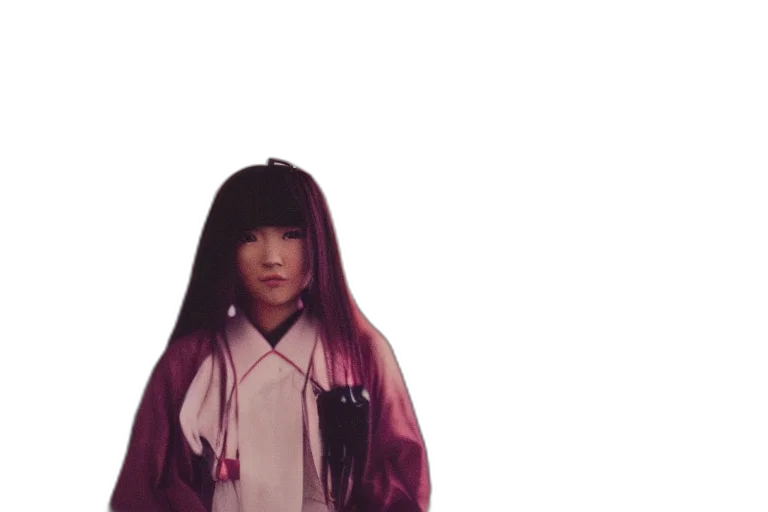 hair, robot, jacket, face transparent PNG cut-out