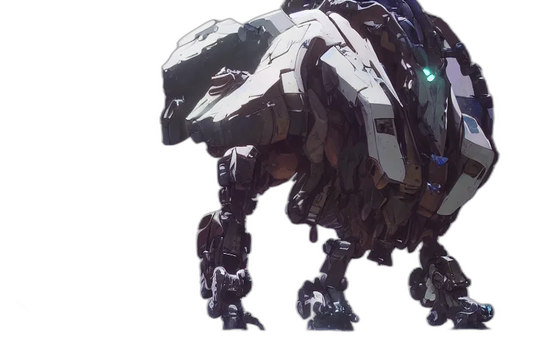 robot, creature, animal, dragon transparent PNG cut-out