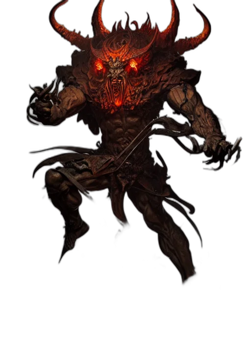 creature, mask, staff, face transparent PNG cut-out
