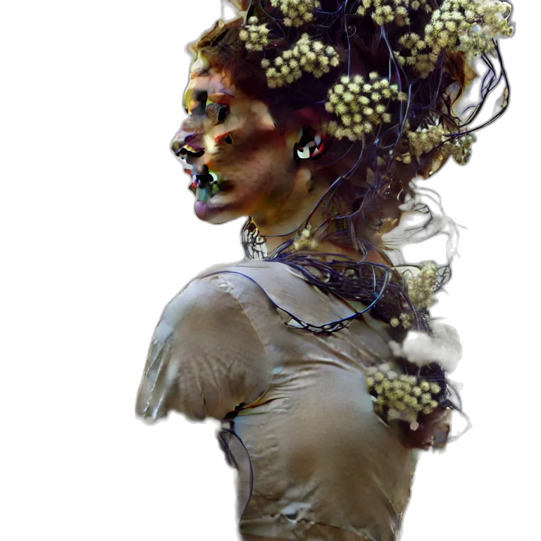 crown, mask, jewelry, staff transparent PNG cut-out