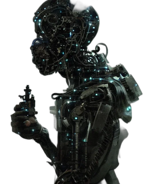 robot, staff, face, mask transparent PNG cut-out