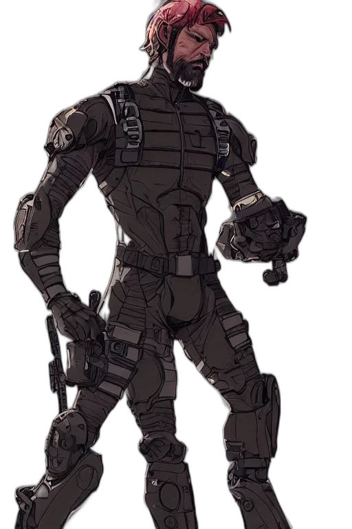 robot, weapon, staff, concept art transparent PNG cut-out
