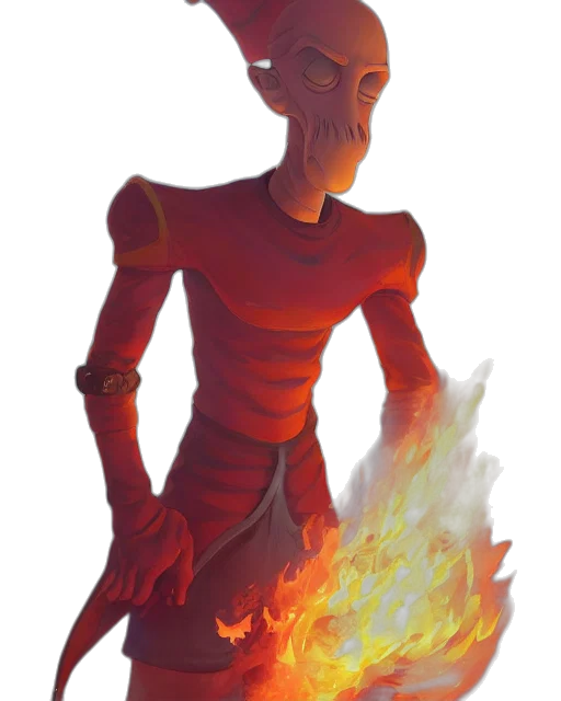 robot, staff, creature, mask transparent PNG cut-out