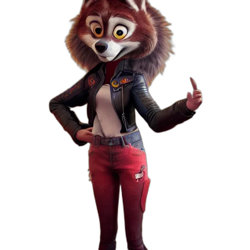 jacket, staff, animal, concept art transparent PNG cut-out