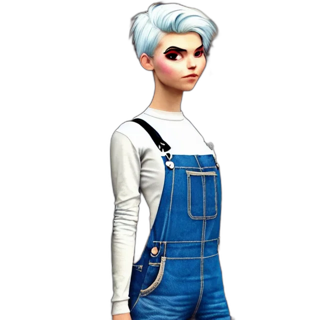dress, staff, concept art, cartoon transparent PNG cut-out
