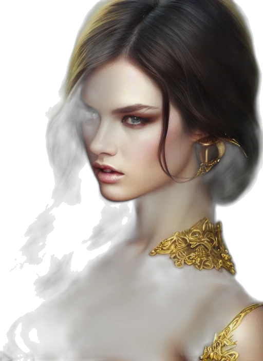 crown, jewelry, face, dress transparent PNG cut-out