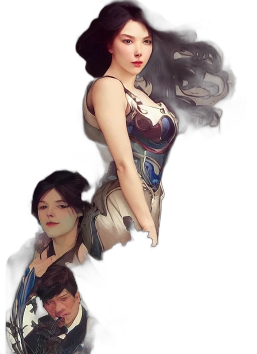 dress, fantasy art, concept art, photorealistic transparent PNG cut-out