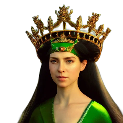 crown, jewelry, staff, hat transparent PNG cut-out