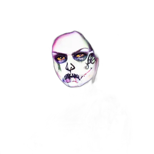 mask, face, creature, jewelry transparent PNG cut-out