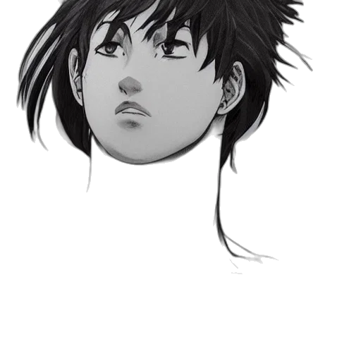 face, hair, mask, creature transparent PNG cut-out