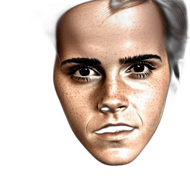 face, mask, hair, robot transparent PNG cut-out