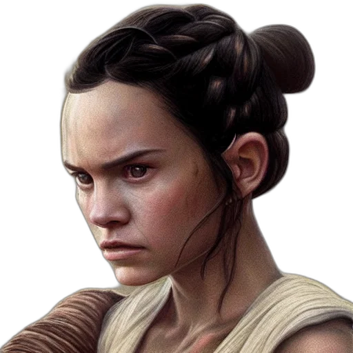 face, staff, weapon, hair transparent PNG cut-out