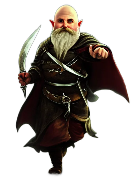 staff, sword, dragon, fantasy art transparent PNG cut-out