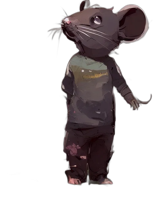 jacket, hat, animal, mask transparent PNG cut-out