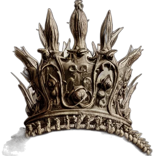 crown, jewelry, staff, hat transparent PNG cut-out