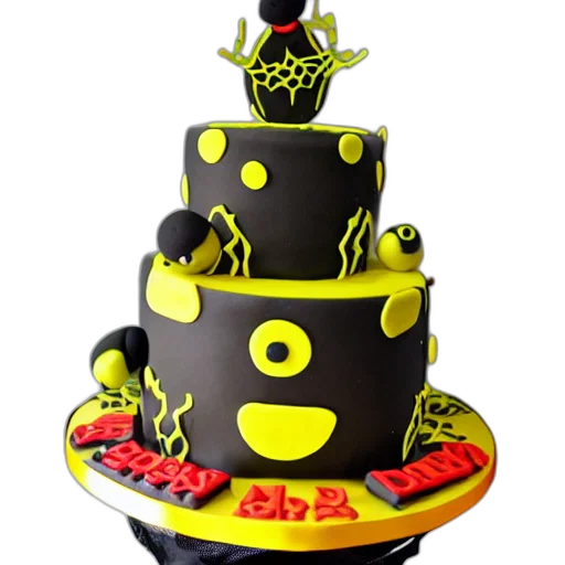 crown, food, 3d render, spider transparent PNG cut-out