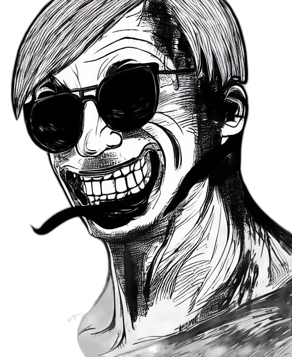 mask, face, creature, staff transparent PNG cut-out