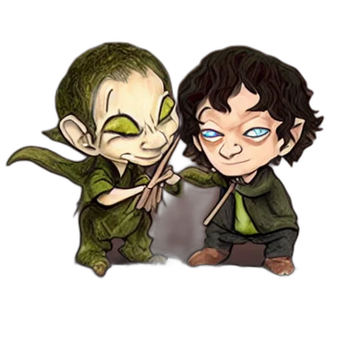 fantasy art, concept art, pixel art, cartoon transparent PNG cut-out