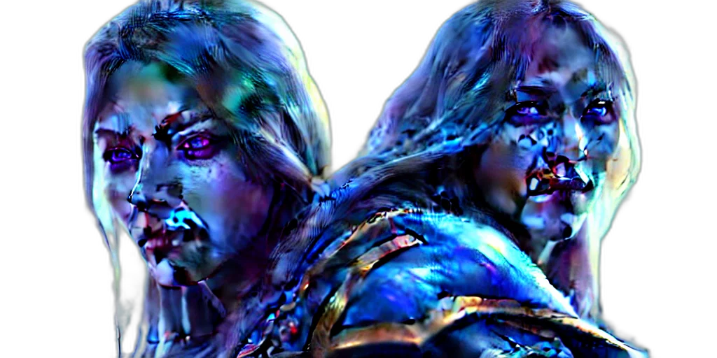 concept art, 3d render, cyberpunk, photorealistic transparent PNG cut-out