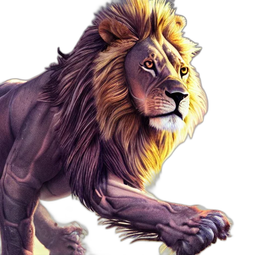 animal, photorealistic, fantasy art, concept art transparent PNG cut-out