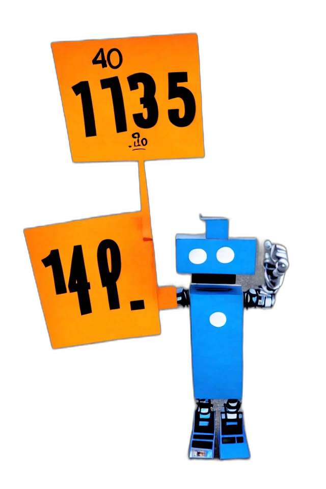 robot, 3d render, cute, anthropomorphic transparent PNG cut-out