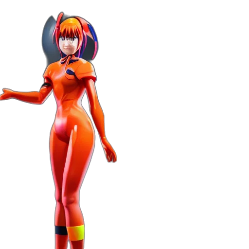 robot, 3d render, concept art, anime transparent PNG cut-out