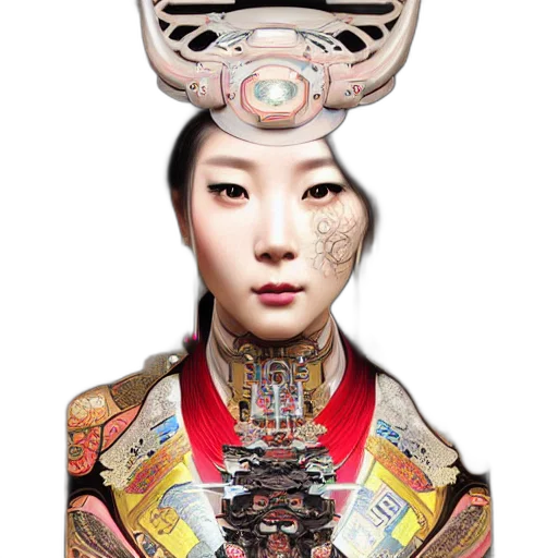 robot, jewelry, face, staff transparent PNG cut-out