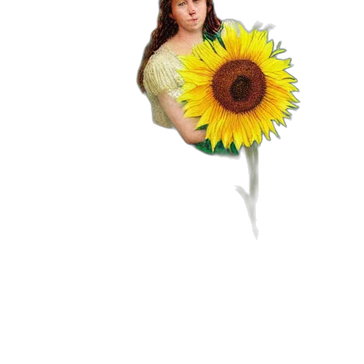 flower, umbrella, staff, weapon transparent PNG cut-out