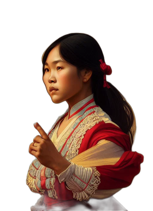 staff, face, dress, photorealistic transparent PNG cut-out