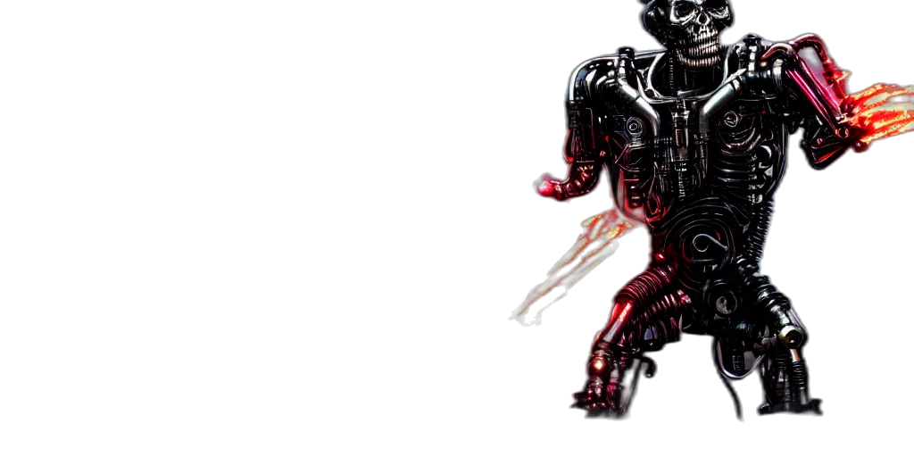 robot, creature, animal, weapon transparent PNG cut-out