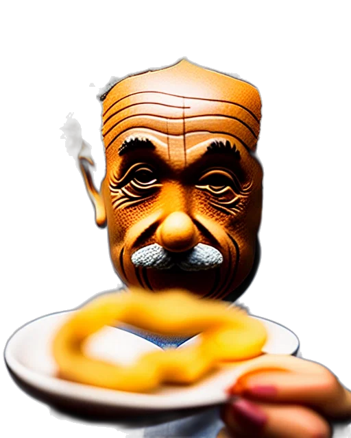 food, face, mask, staff transparent PNG cut-out