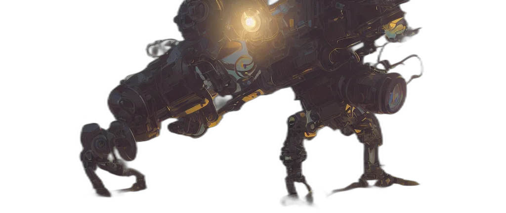 robot, weapon, sword, concept art transparent PNG cut-out