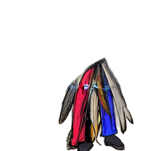 jacket, shoes, umbrella, mask transparent PNG cut-out