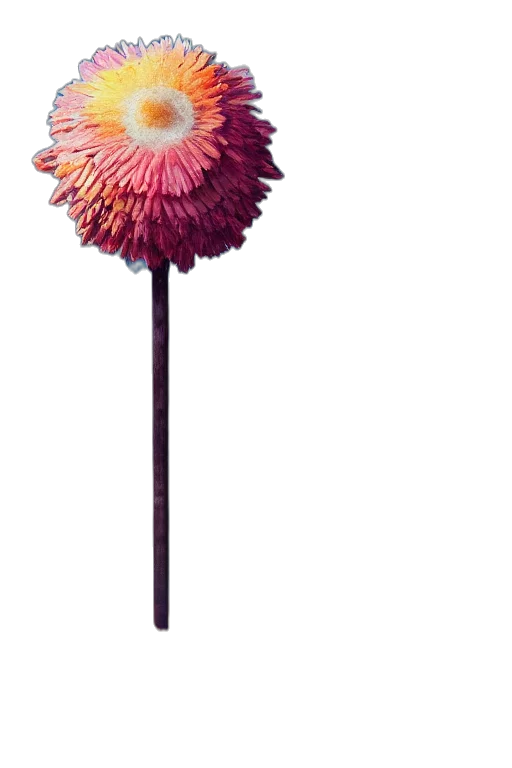 staff, umbrella, flower, weapon transparent PNG cut-out
