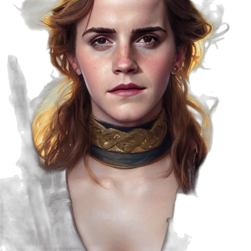 face, concept art, fantasy art, photorealistic transparent PNG cut-out
