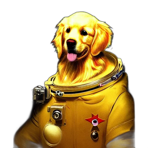 robot, animal, jacket, staff transparent PNG cut-out