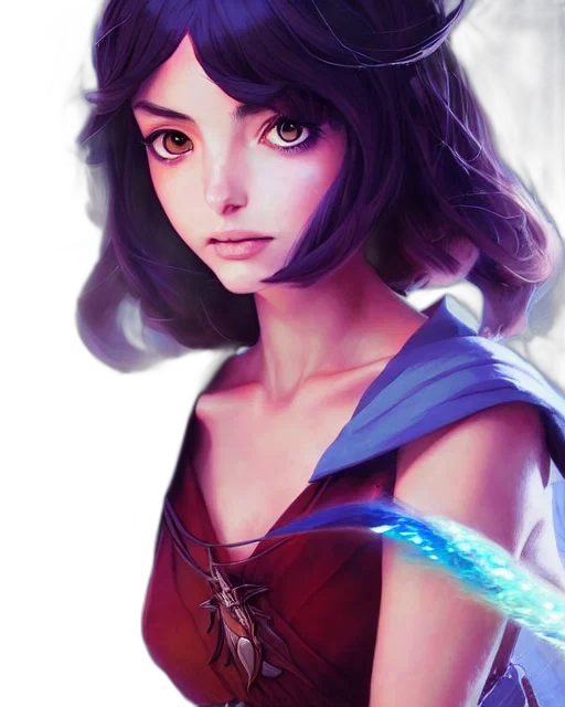 face, dress, staff, sword transparent PNG cut-out