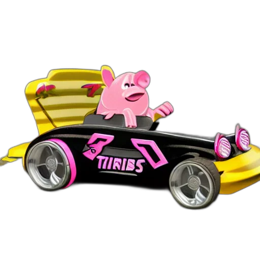 car, animal, concept art, 3d render transparent PNG cut-out
