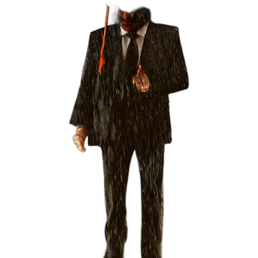 mask, staff, jacket, animal transparent PNG cut-out