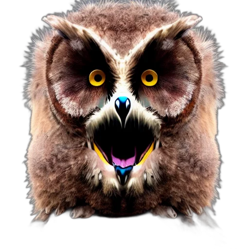 animal, creature, face, staff transparent PNG cut-out