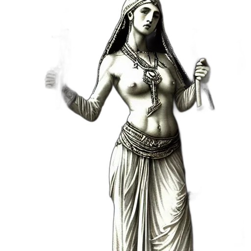 jewelry, staff, dress, sword transparent PNG cut-out