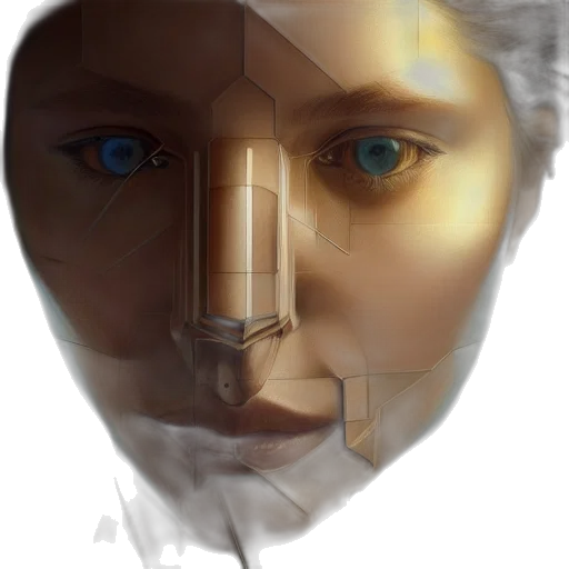 face, mask, robot, jewelry transparent PNG cut-out
