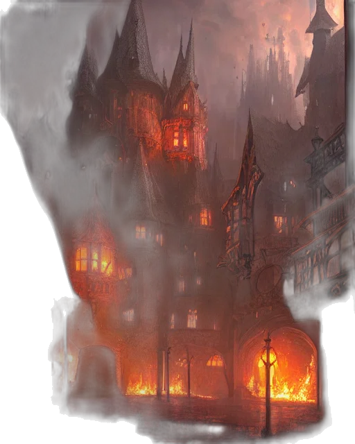 concept art, fantasy art, comic book art, photorealistic transparent PNG cut-out
