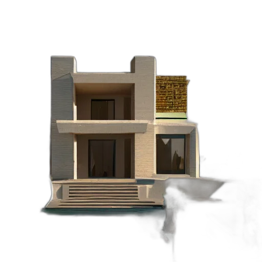 building, furniture, 3d render, concept art transparent PNG cut-out
